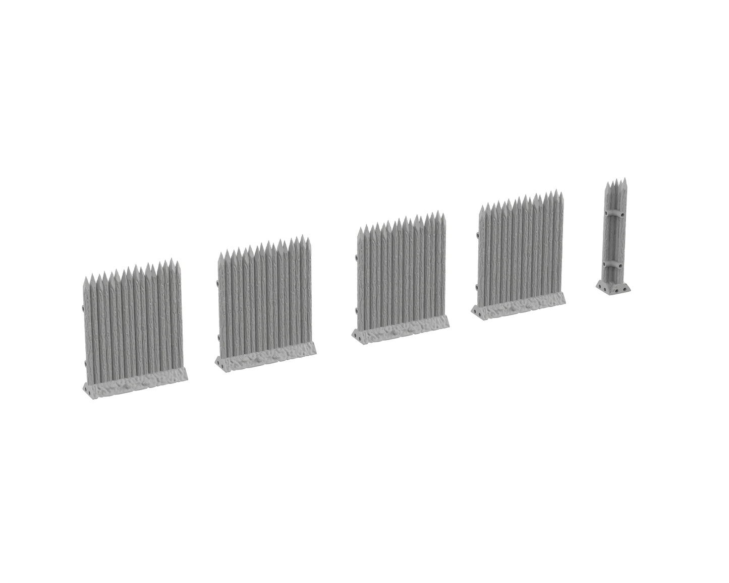 Wooden Palisade - US Frontier Fort - 23-USAED02