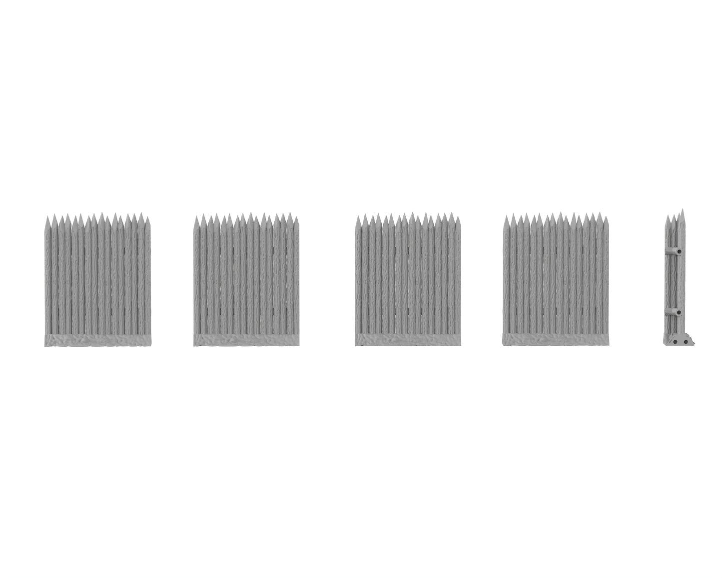Wooden Palisade - US Frontier Fort - 23-USAED02