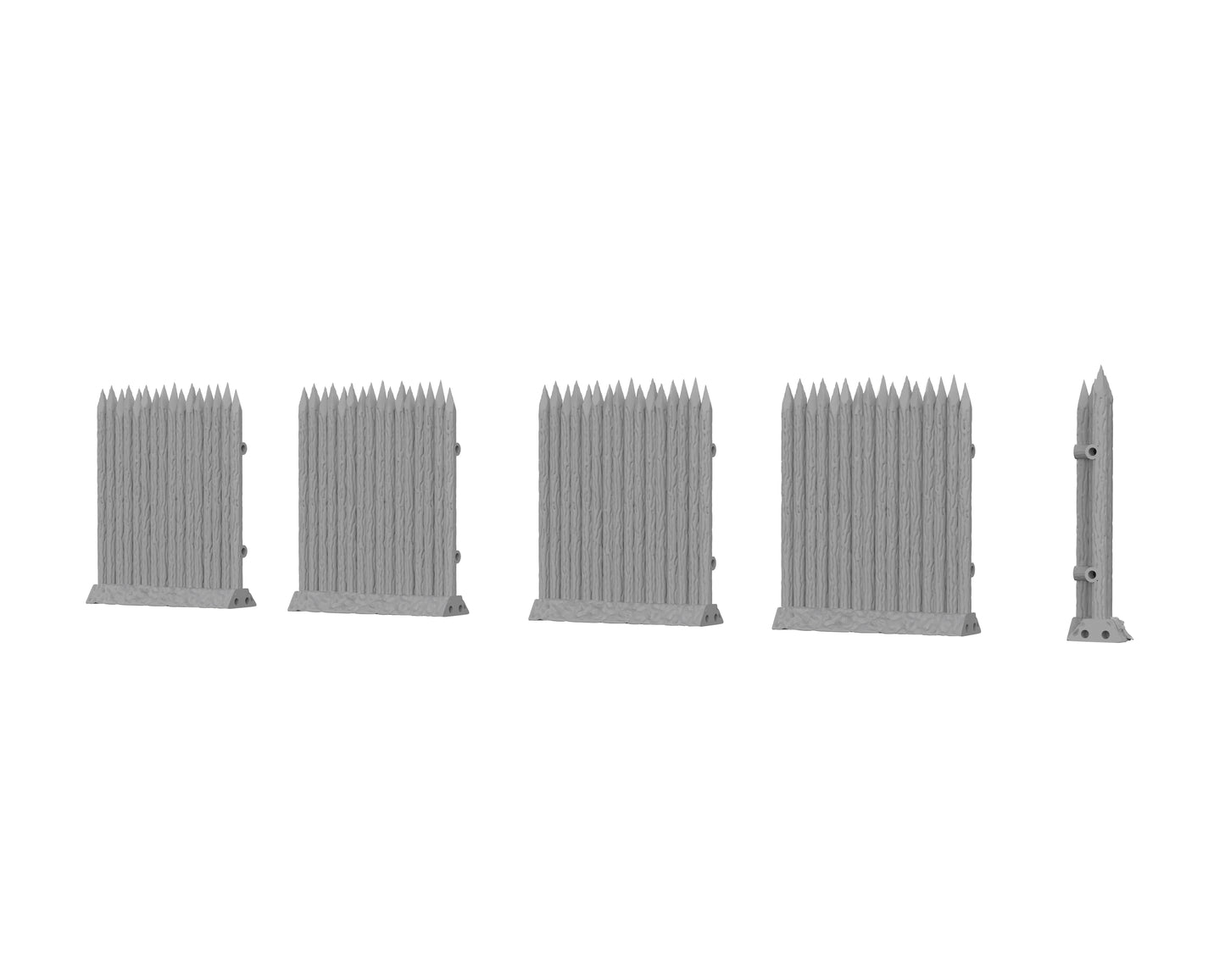 Wooden Palisade - US Frontier Fort - 23-USAED02