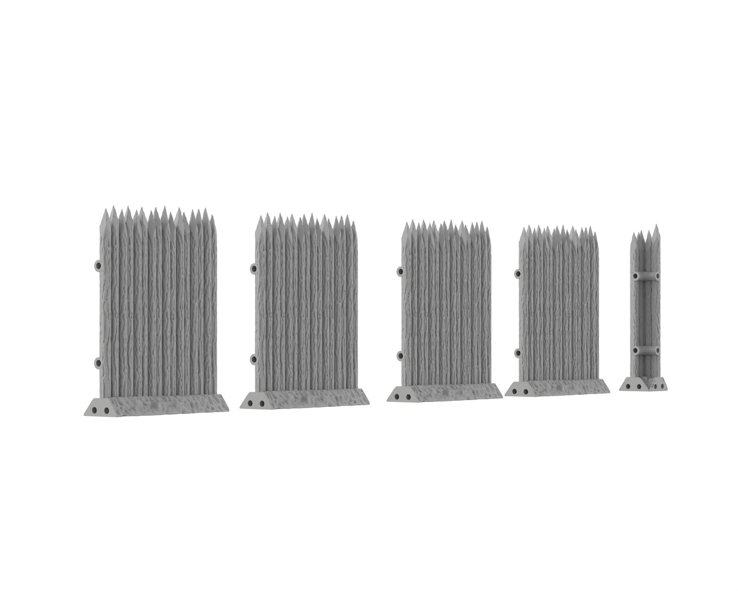 Wooden Palisade - US Frontier Fort - 23-USAED02