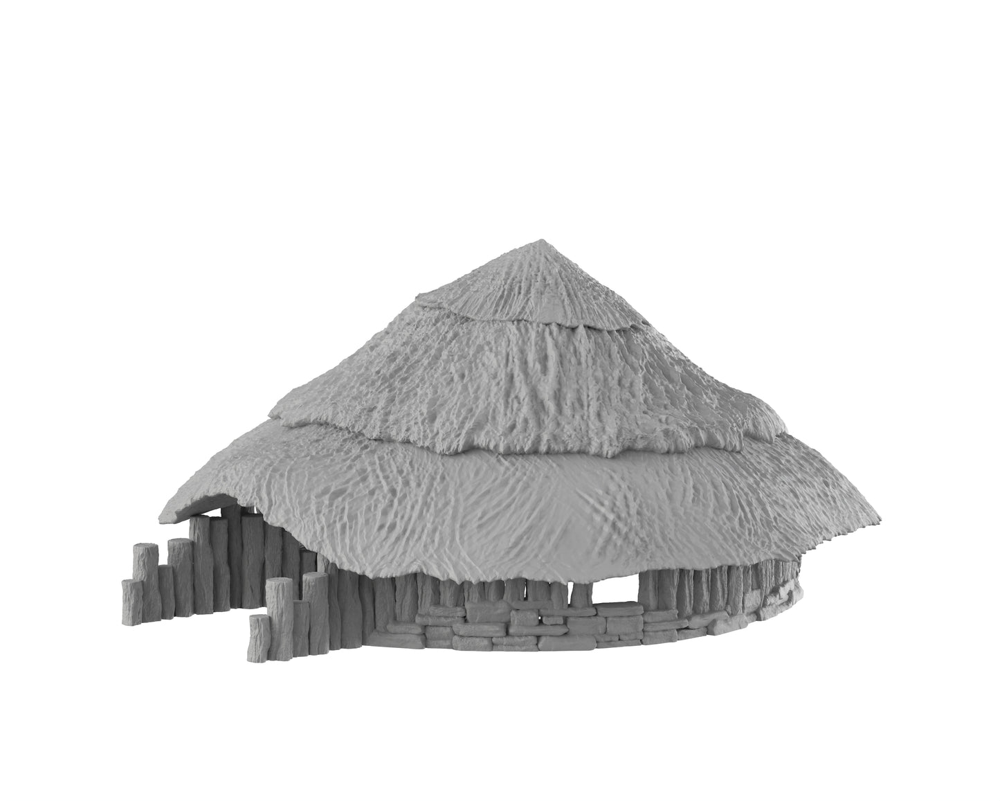 Hutte Celte D - 07-CELTE01
