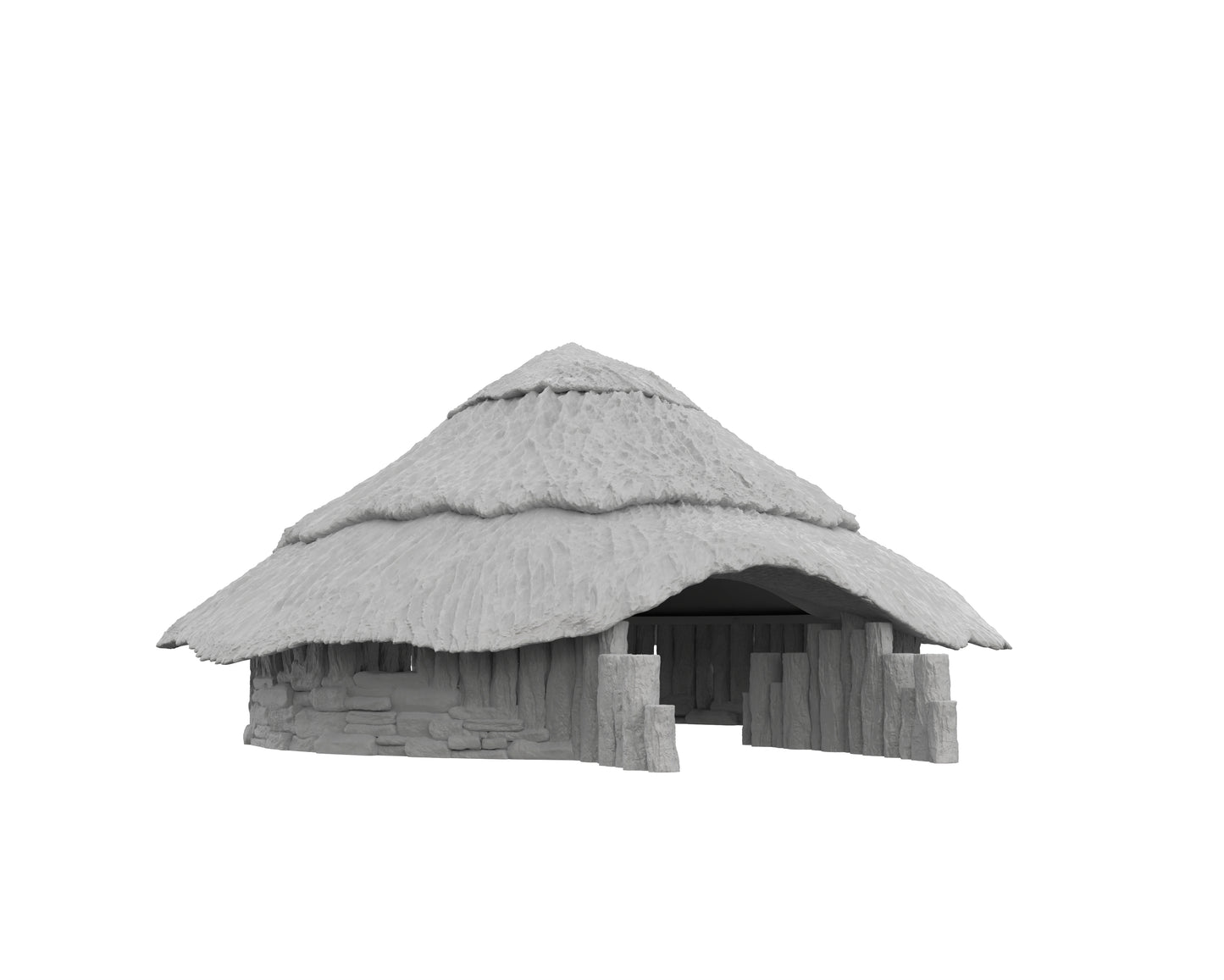 Hutte Celte D - 07-CELTE01