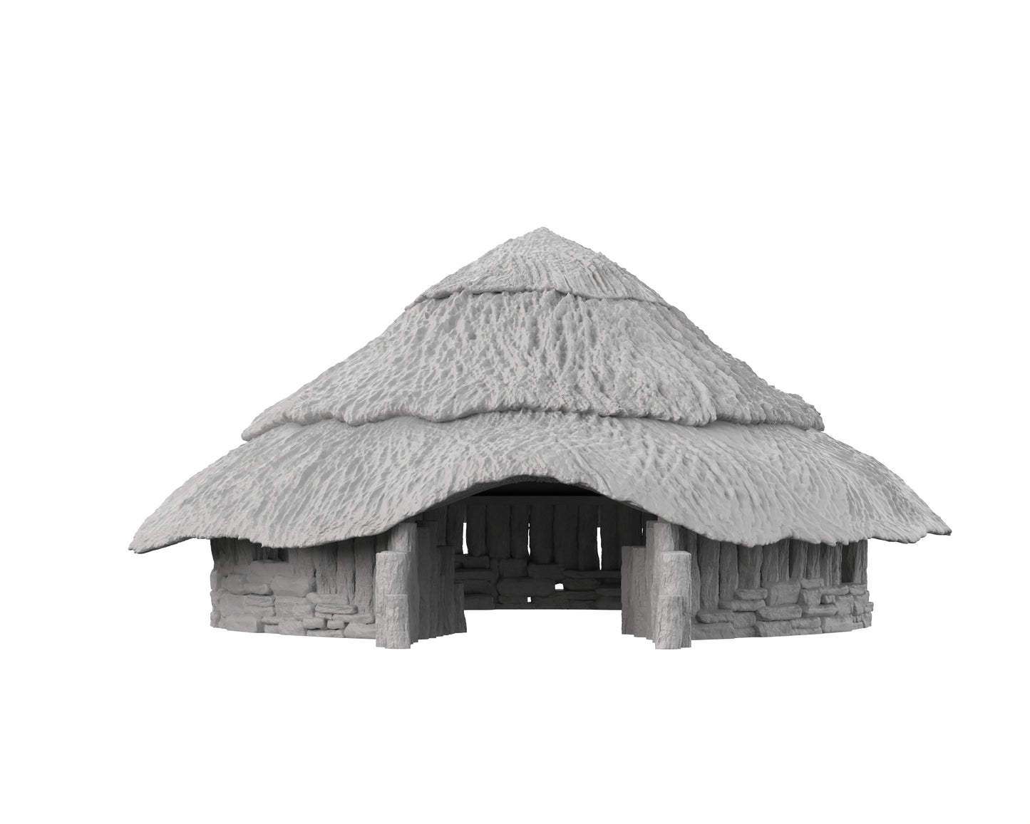 Hutte Celte D - 07-CELTE01