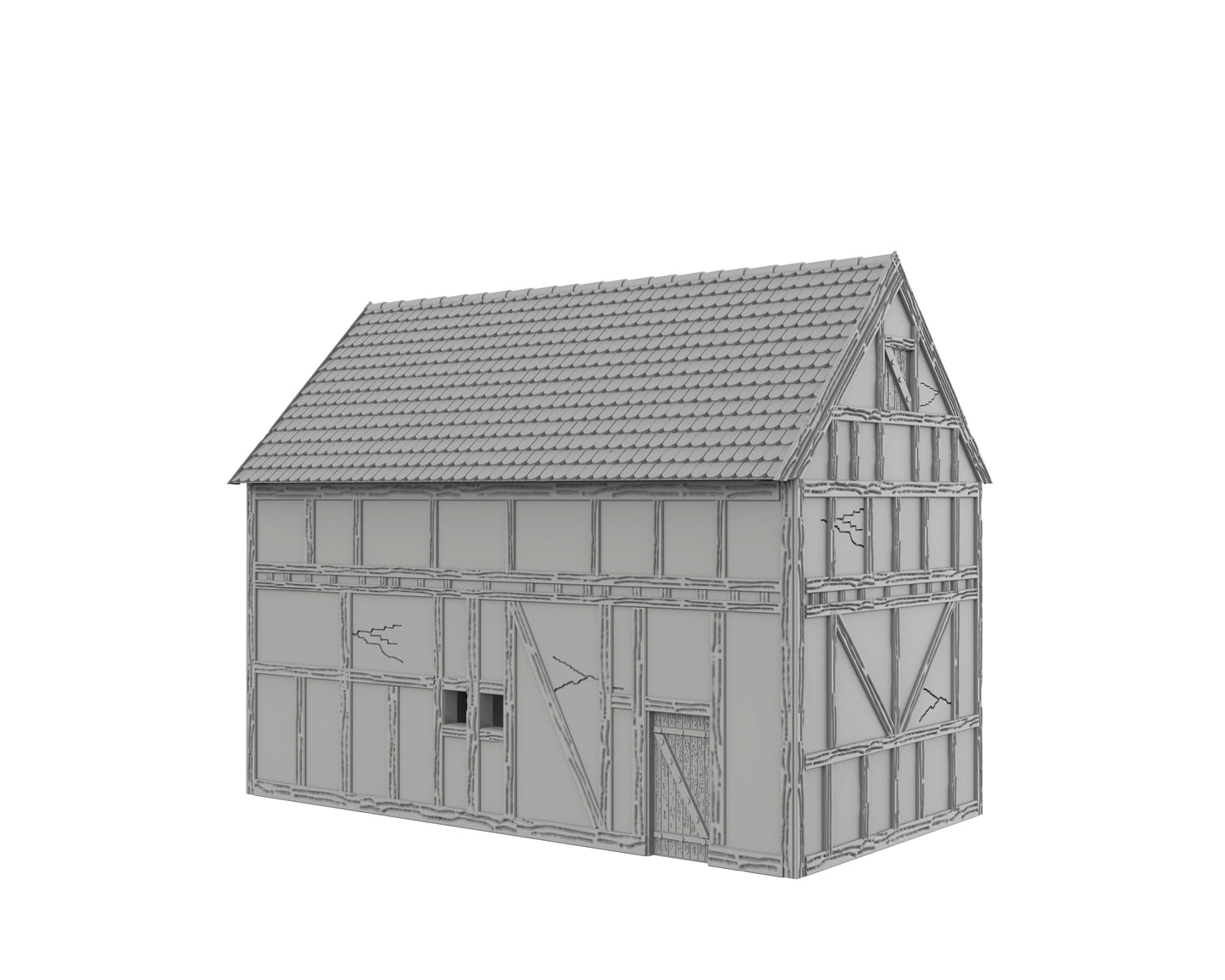 Half-timbered barn - Nap01