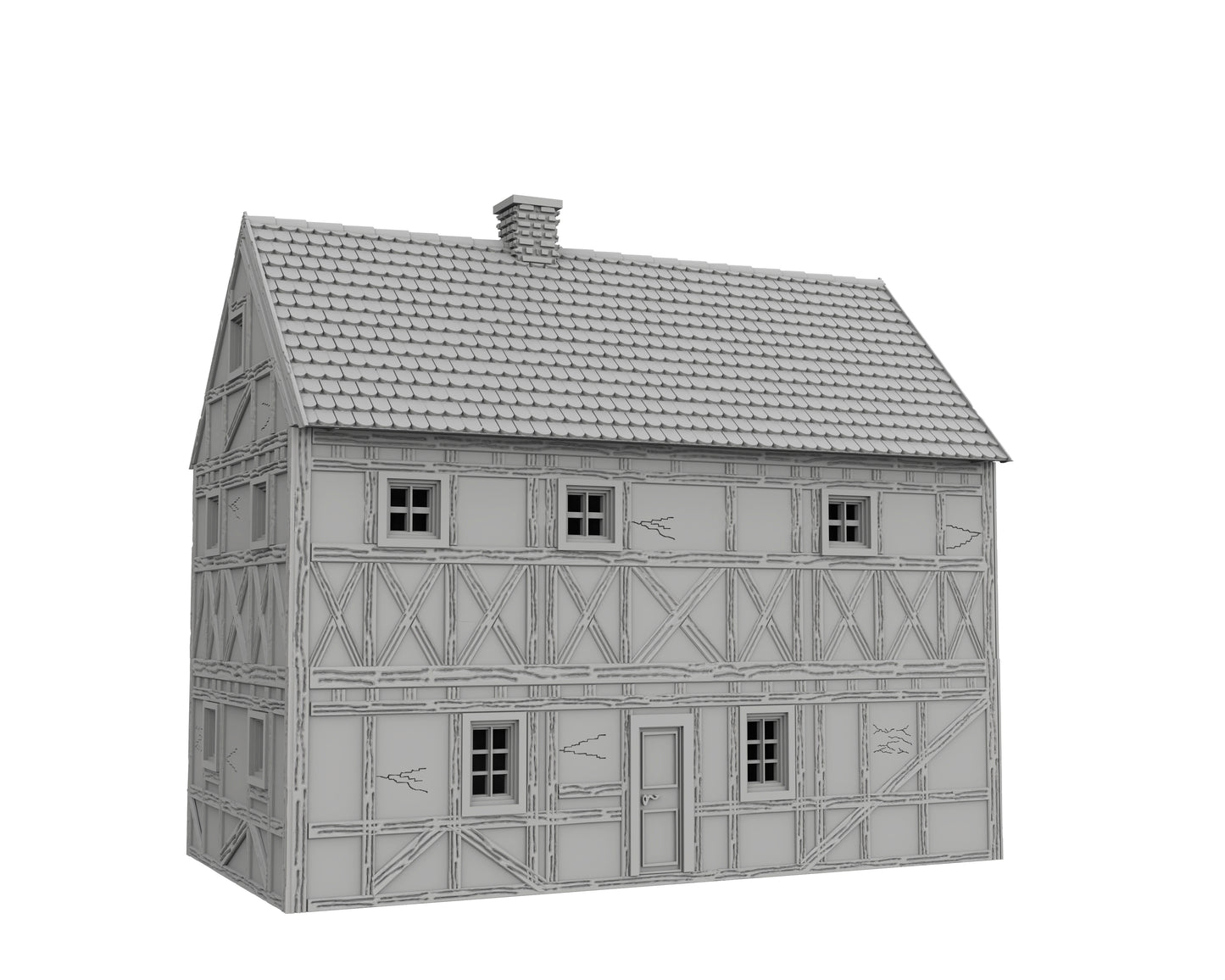 Half-timbered house A - Nap01