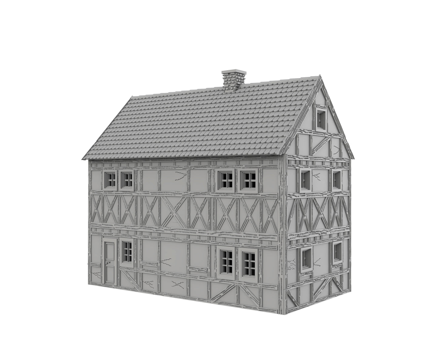 Half-timbered house A - Nap01