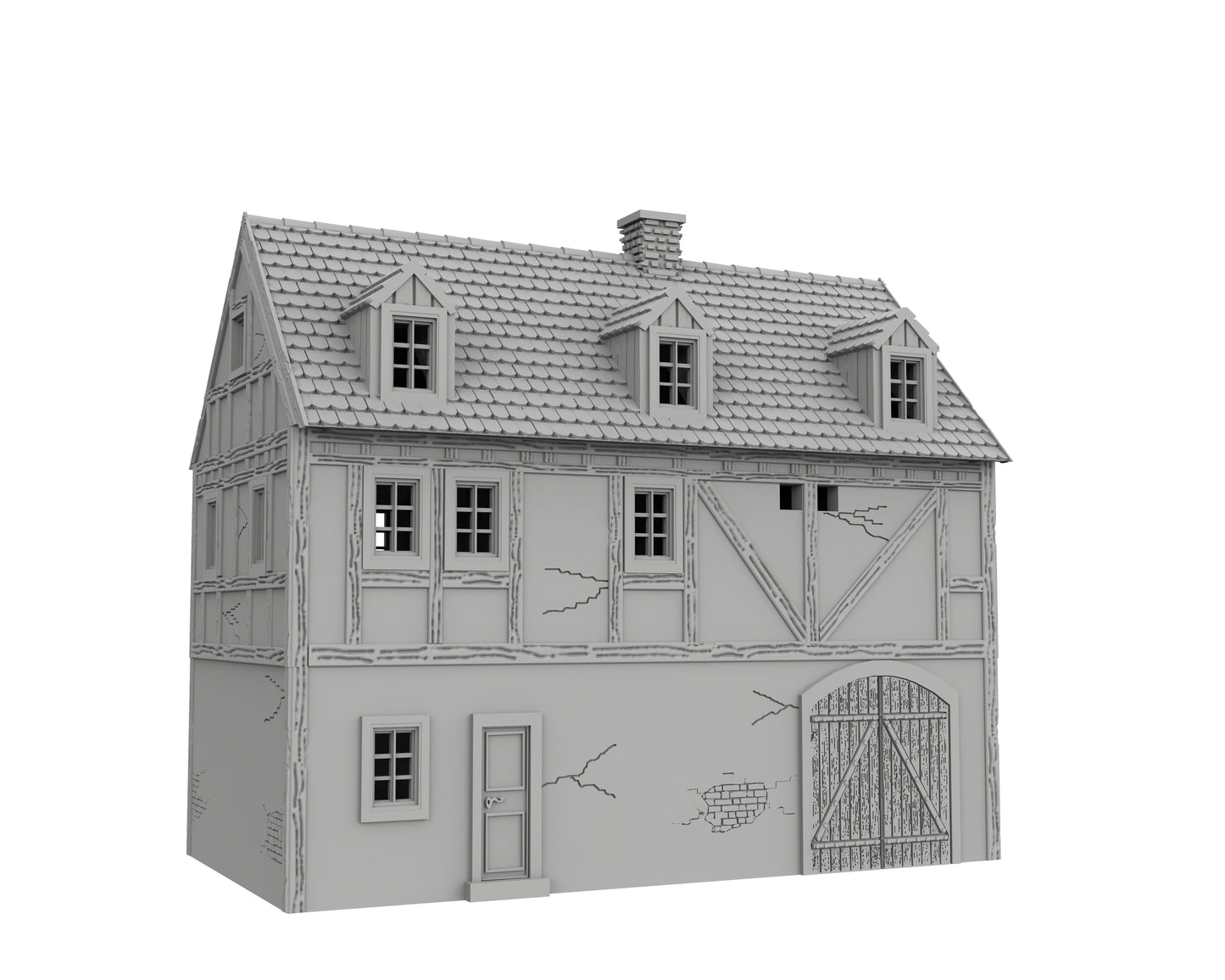 Half-timbered house B - Nap01