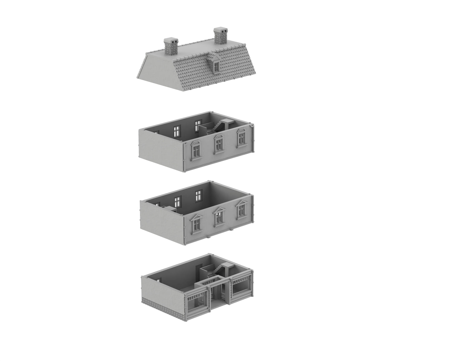 Petit immeuble allemand 01 - 43-WWIIED06