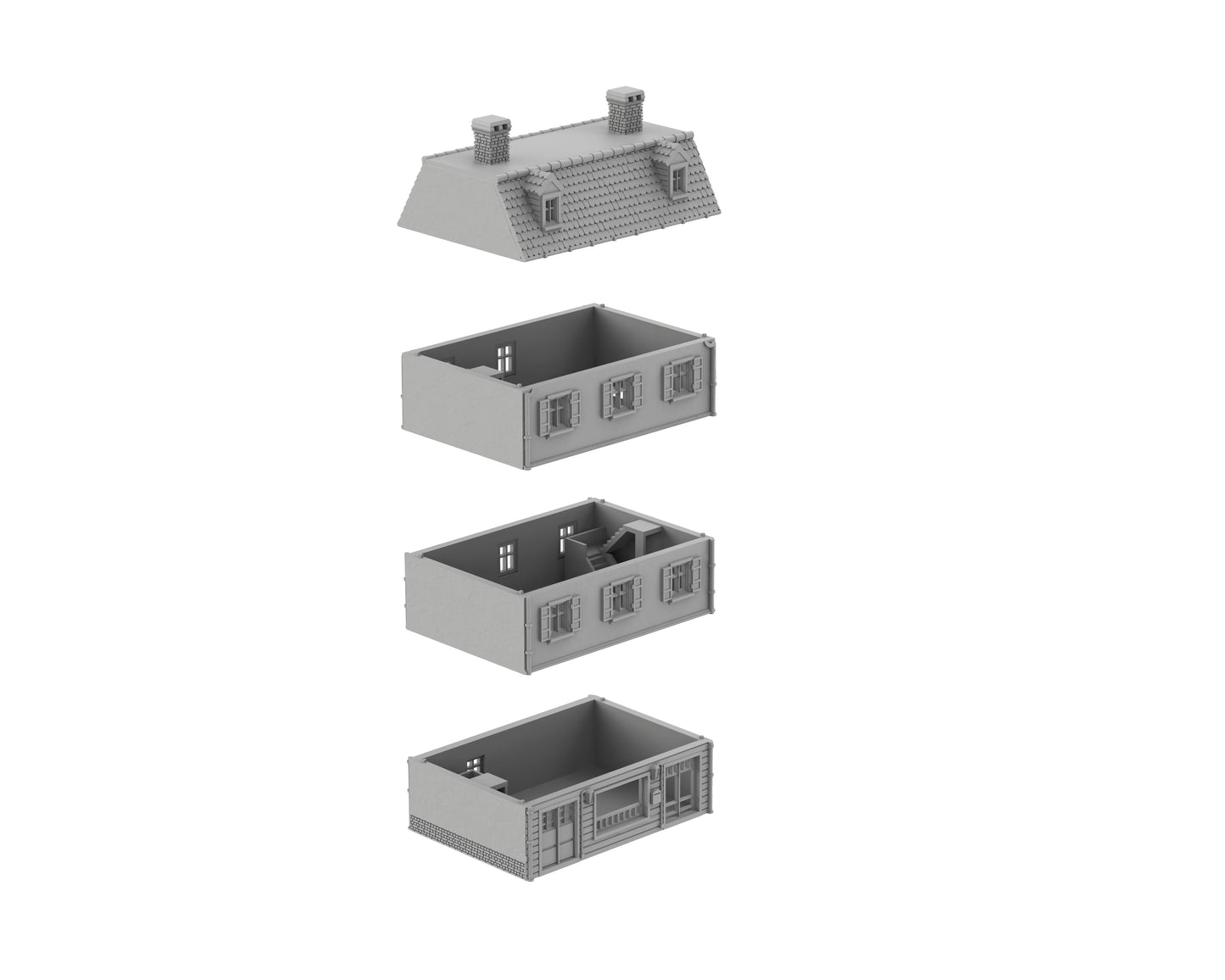 Petit immeuble allemand 02 - 44-WWIIED06