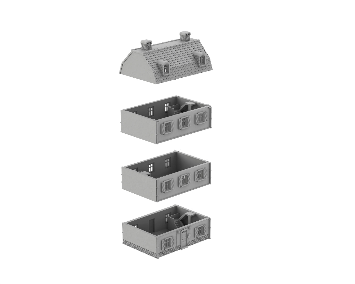 Petit immeuble allemand 05 - 47-WWIIED06