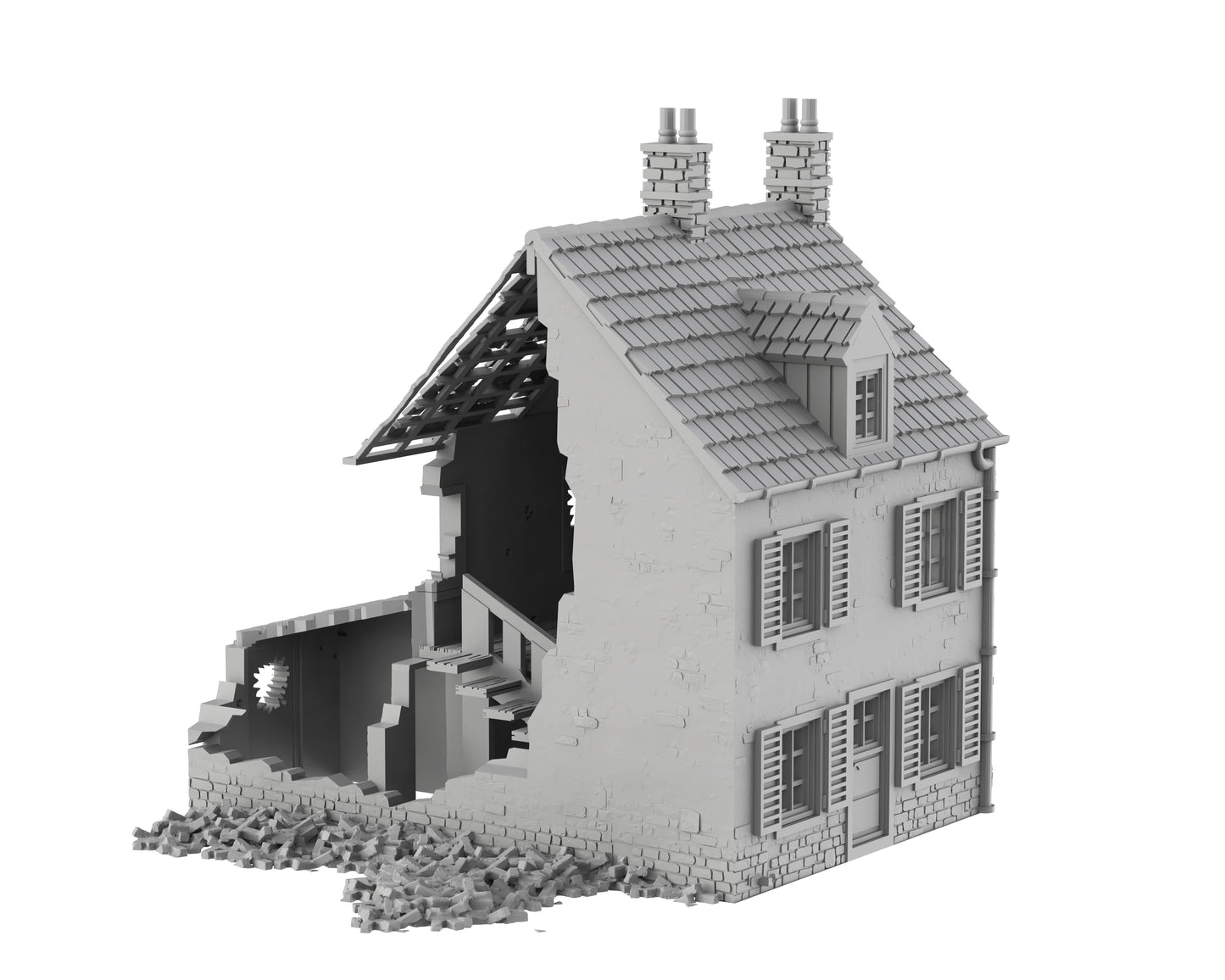 Maison en Ruines - Carentan - 33-NORDV02