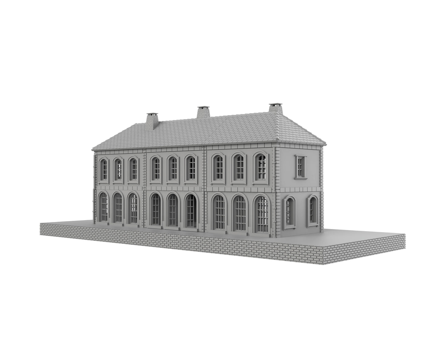 Grande gare sur quai - 96-WWIIED05