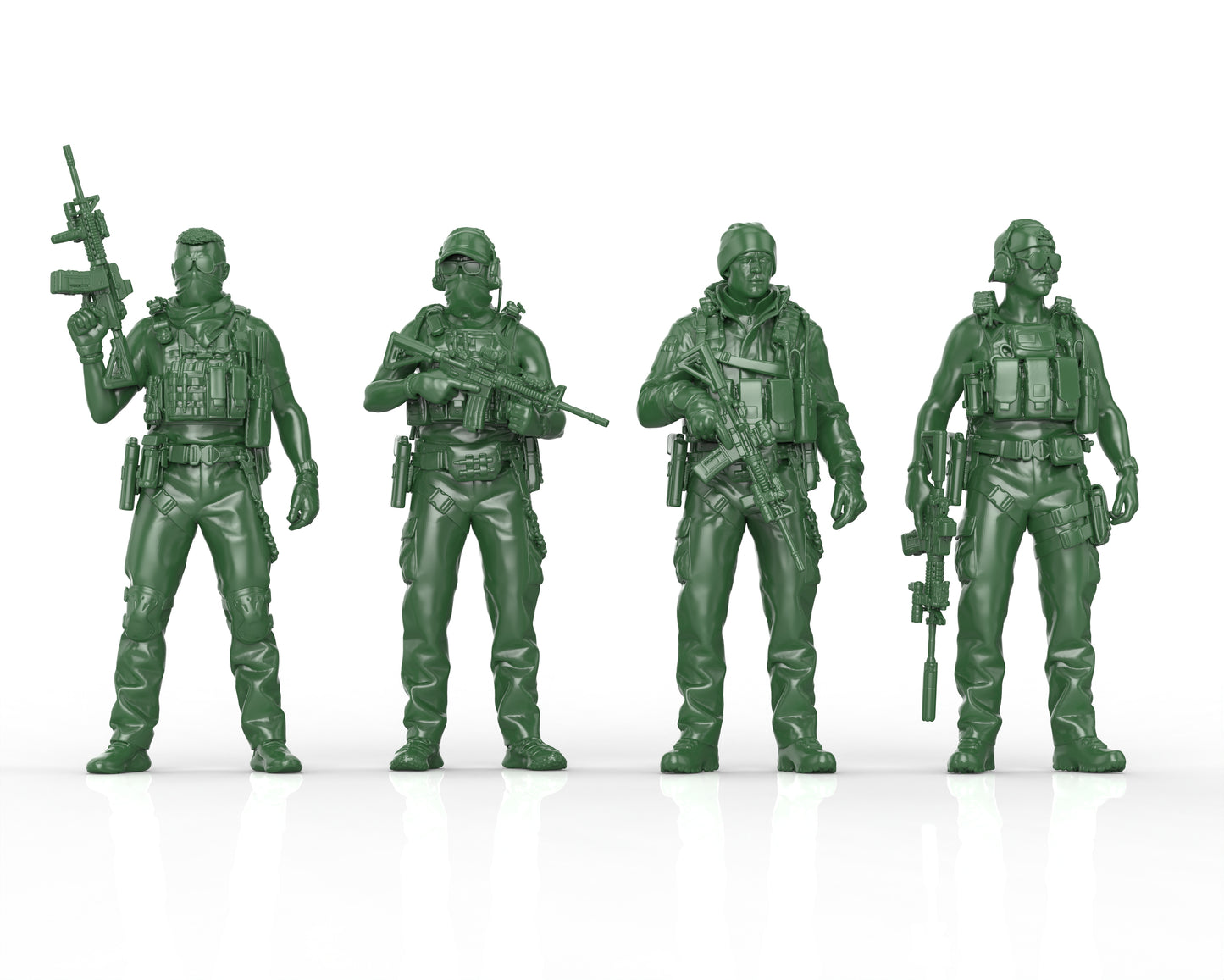 Operators at Ease Set 01 (4 figurines) - GOMW-004