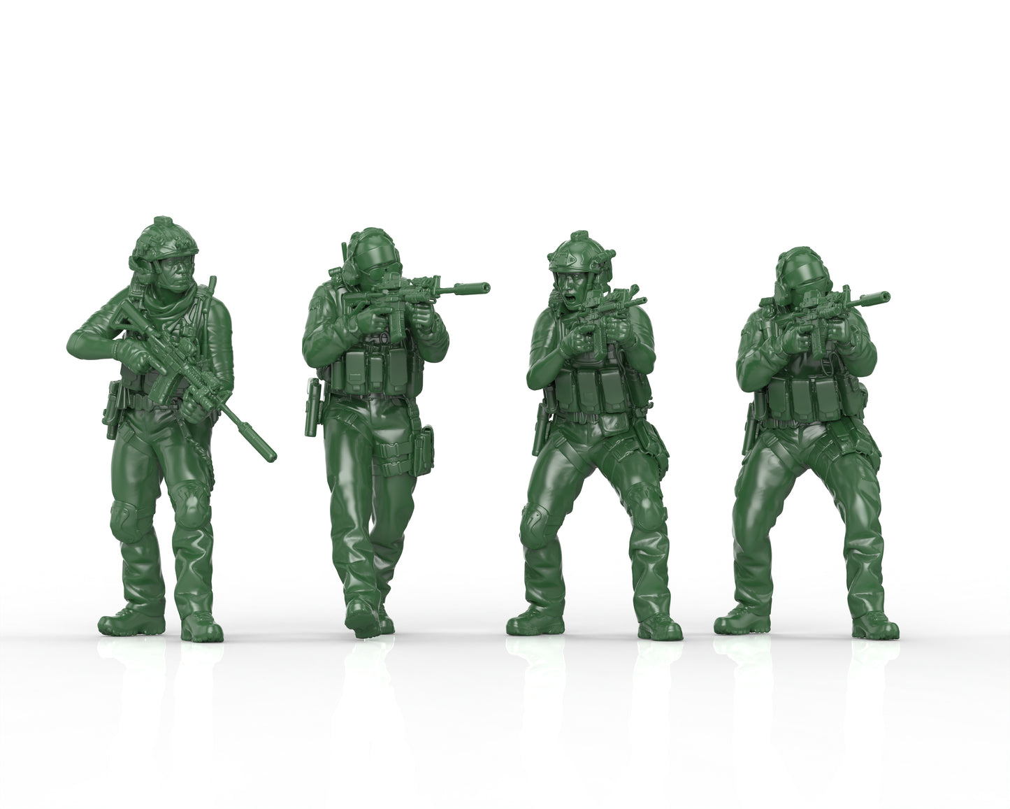 Operators Firing Set 02 (4 figurines) - GOMW-007