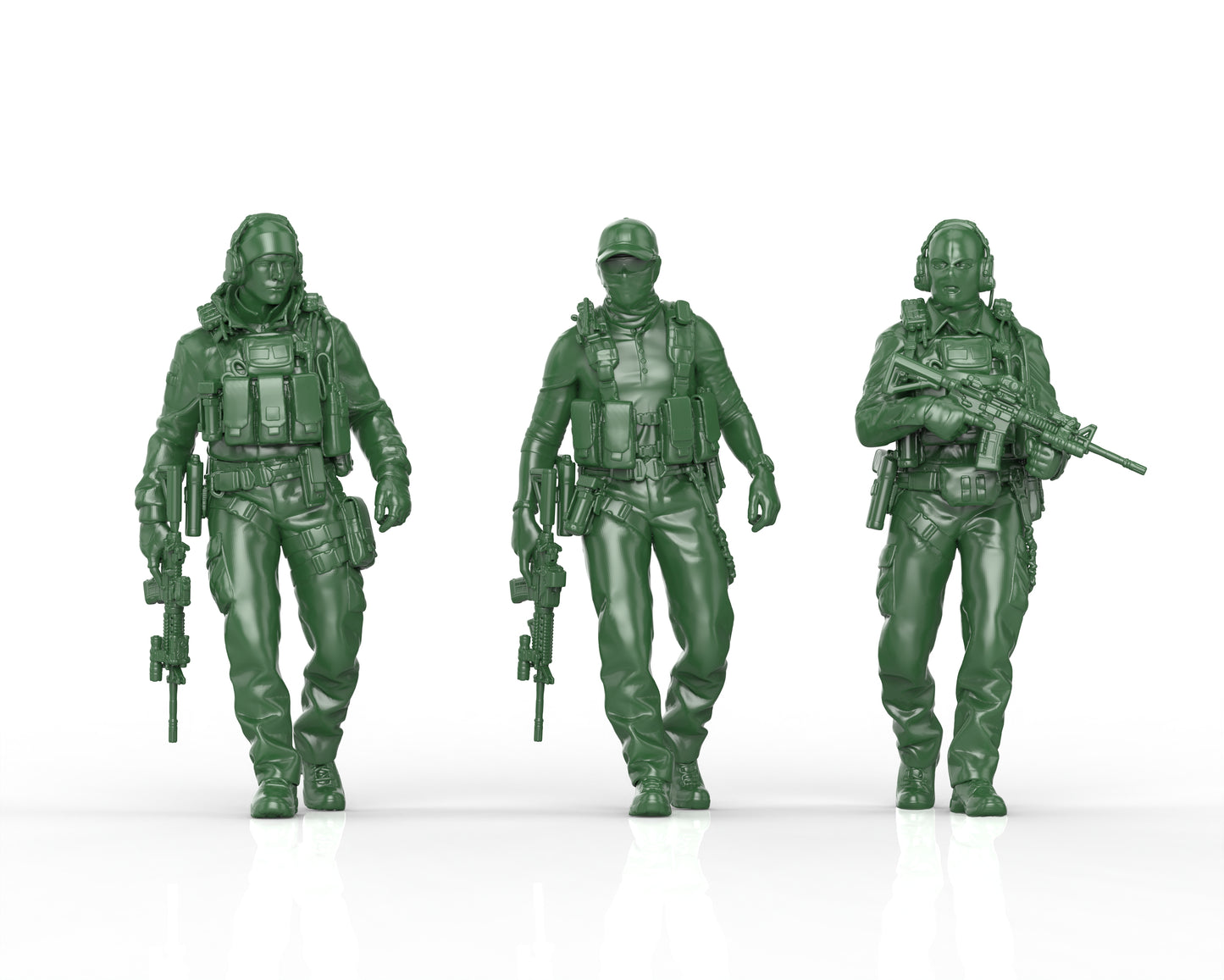 Operators Walking Set 01 (3 figurines) - GOMW-011