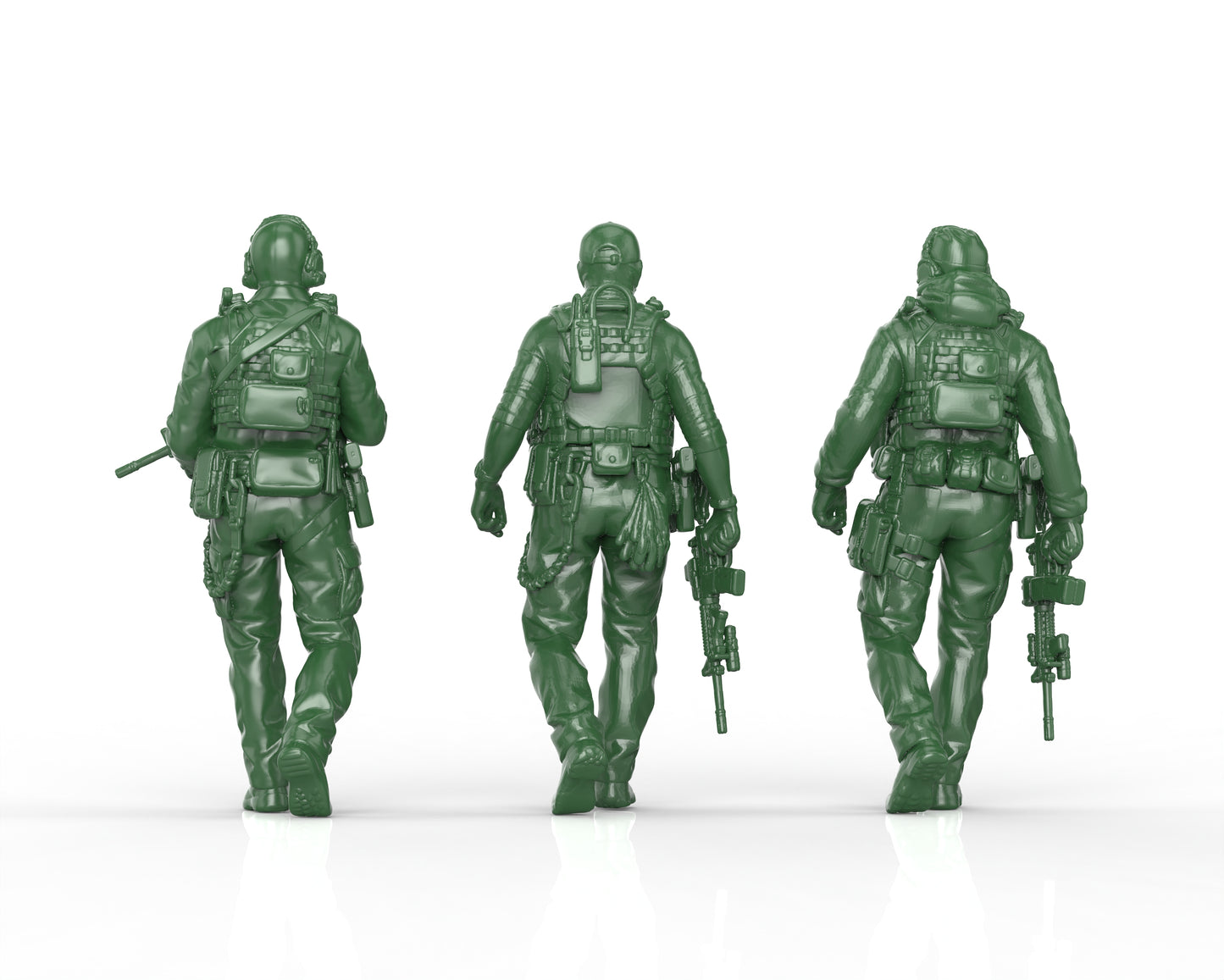 Operators Walking Set 02 (3 figurines) - GOMW-012