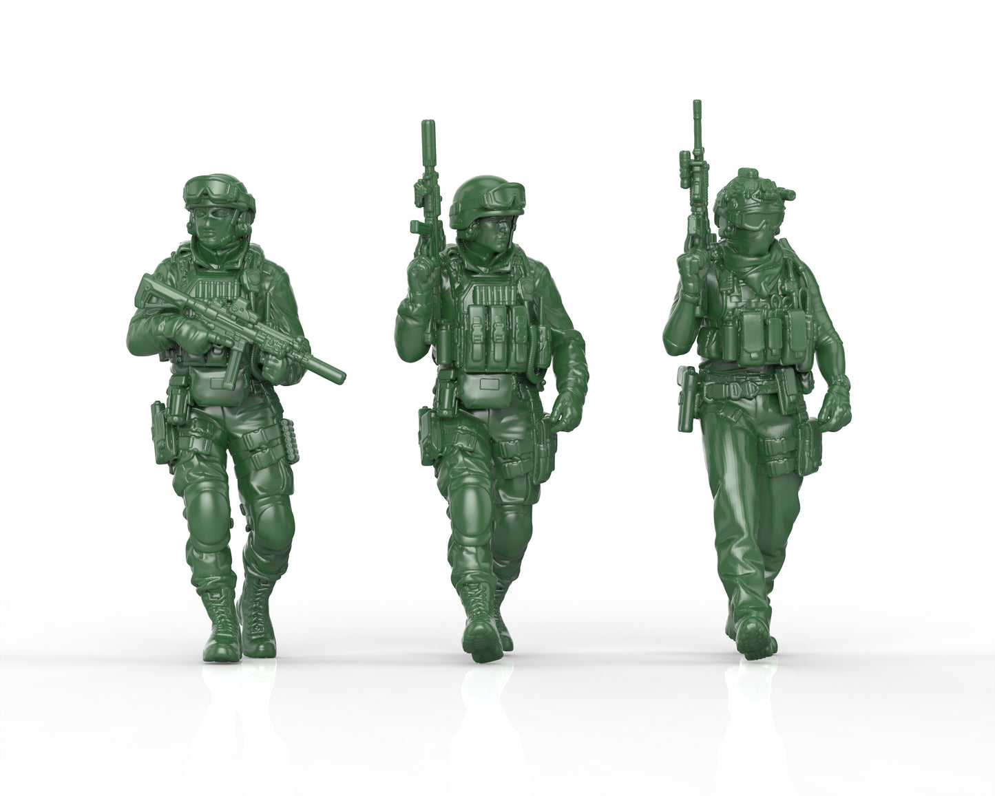 Operators Walking Set 03 (3 figurines) - GOMW-013