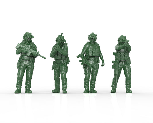 Spec Ops NVG Set 01 (4 figurines) - GOMW-017