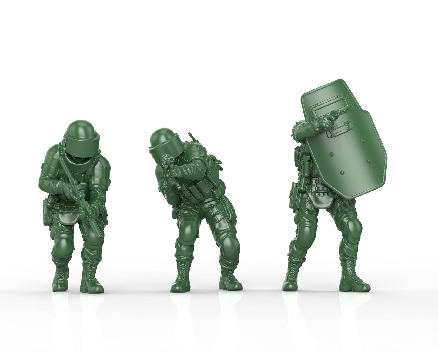 Swat Team Bravo (3 figurines) - GOMW-020