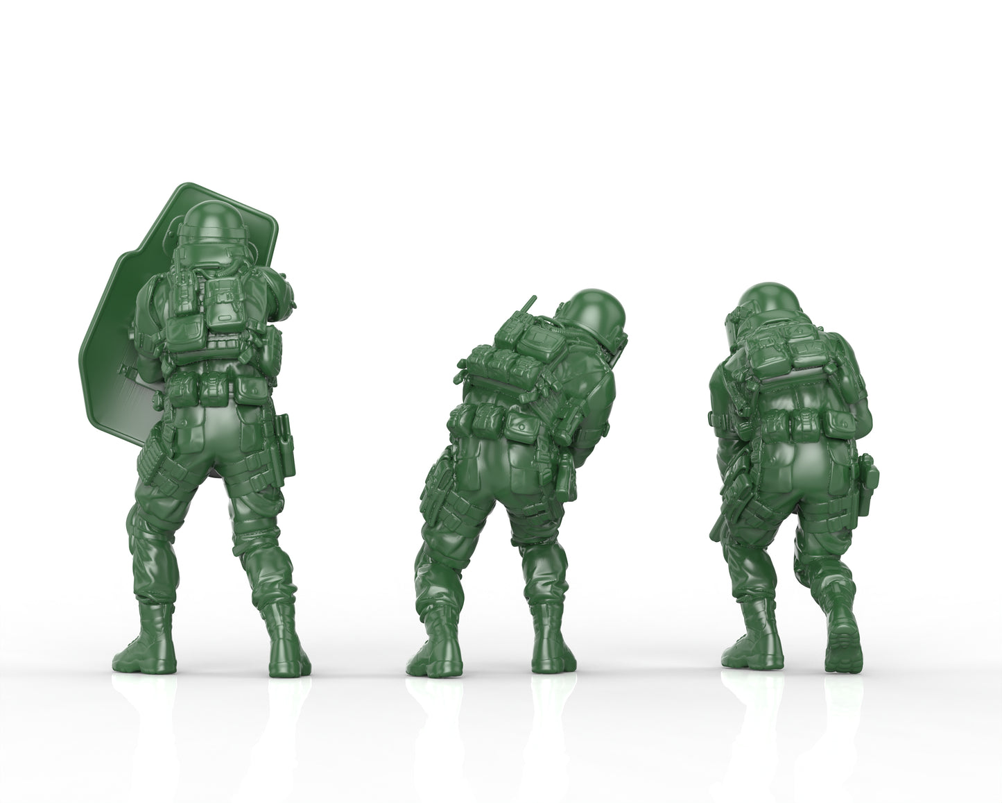 Swat Team Bravo (3 figurines) - GOMW-020