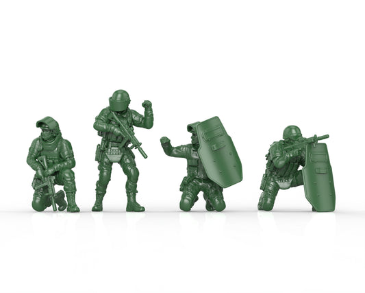 Swat Team Charlie (4 figurines) - GOMW-021