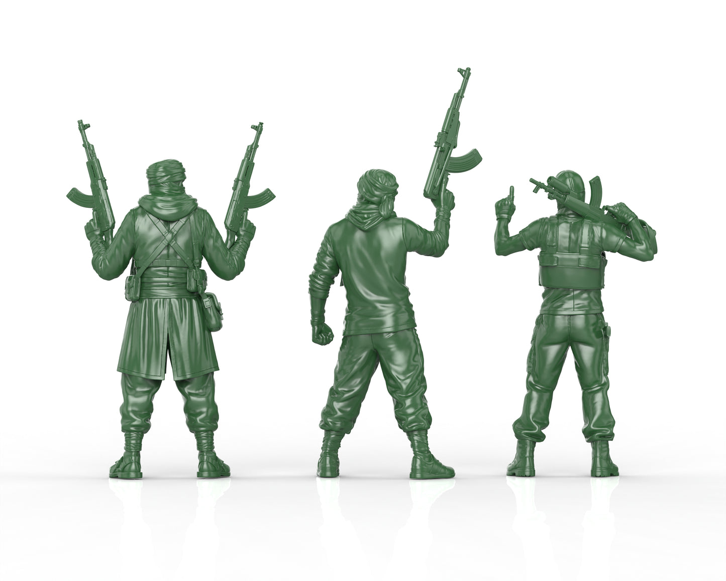 Insurgents Celebrating (3 figurines) - GOMW-022