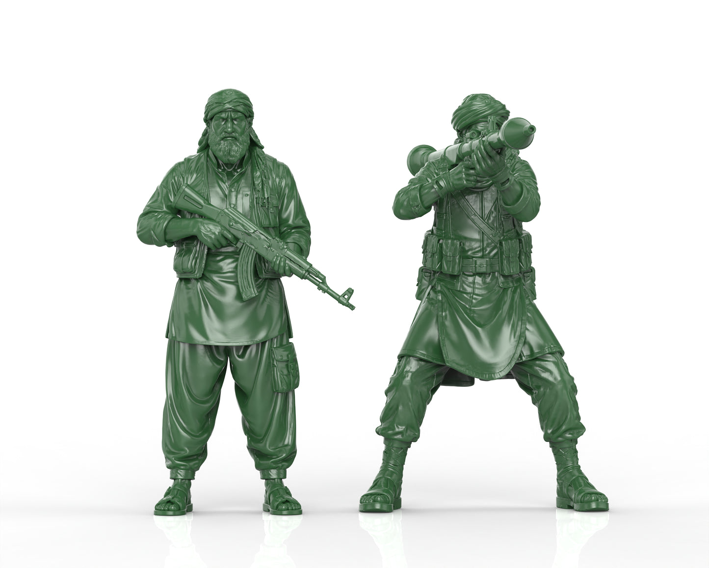 Insurgents With AT Weapon Set 01 (2 figurines) - GOMW-027