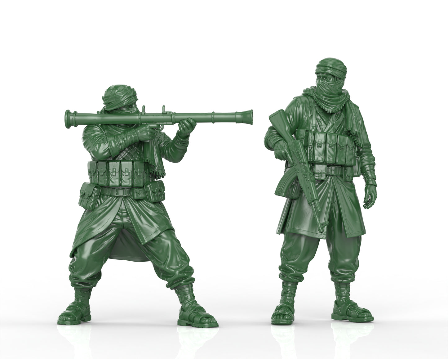 Insurgents With AT Weapon Set 02 (2 figurines) - GOMW-028