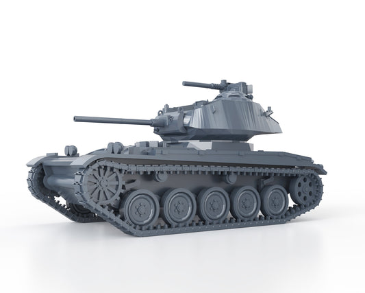 AMX 13 - M24 Chaffee turret