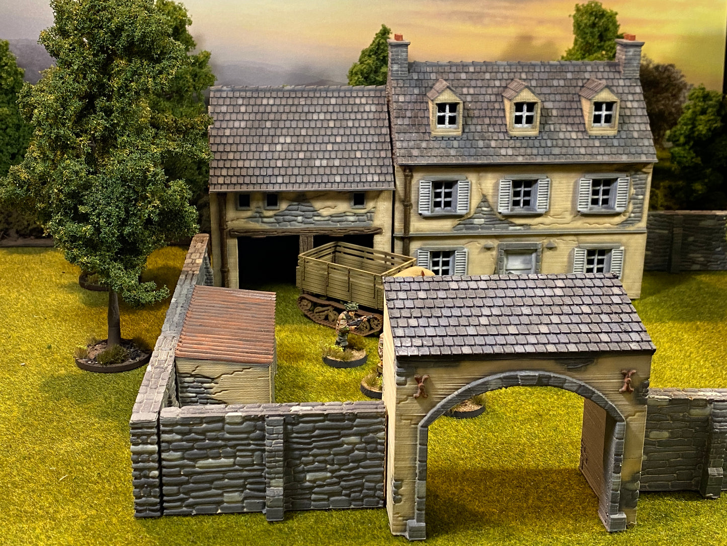 Fortified Norman Farm - Nor01