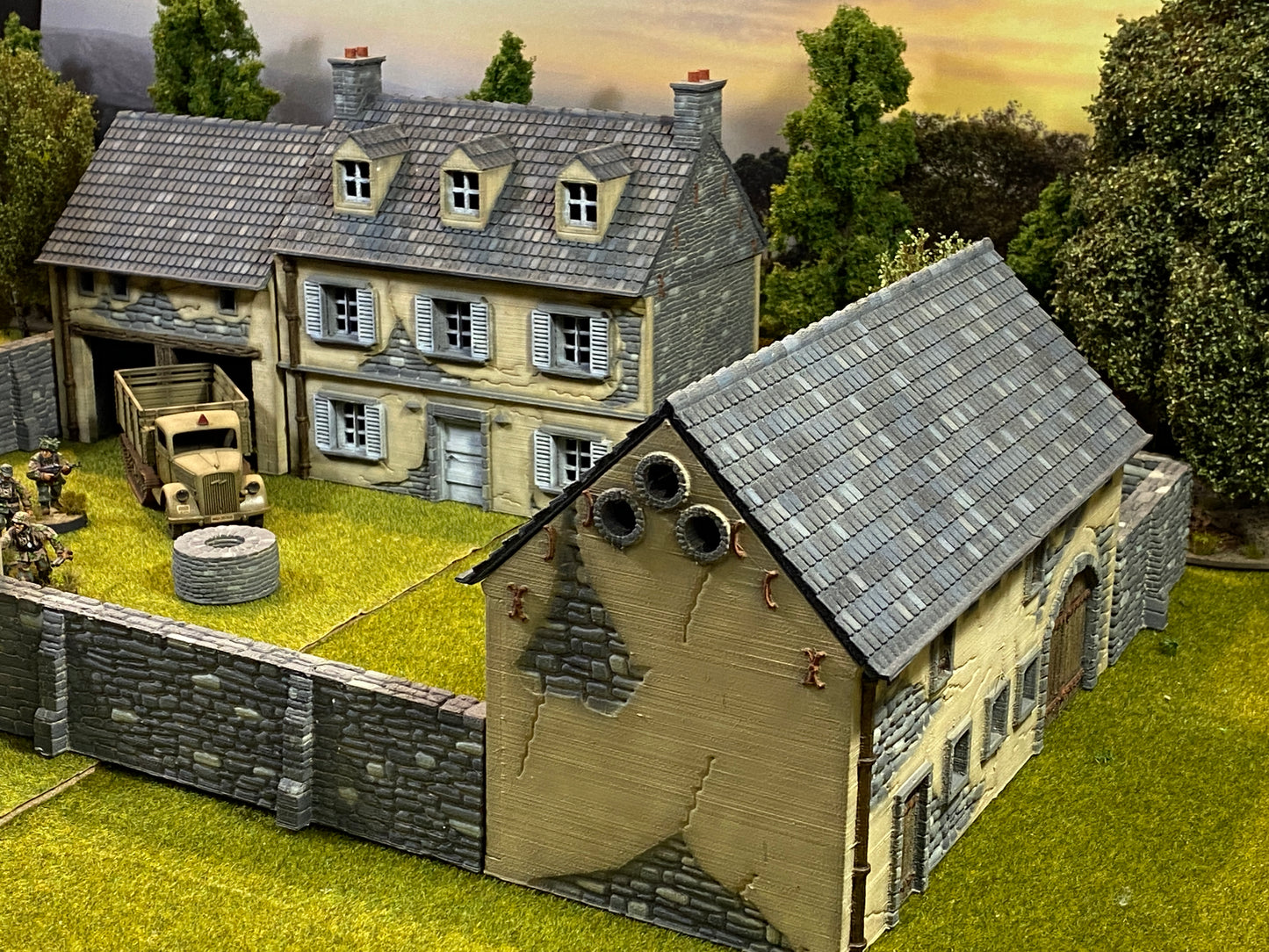 Fortified Norman Farm - Nor01