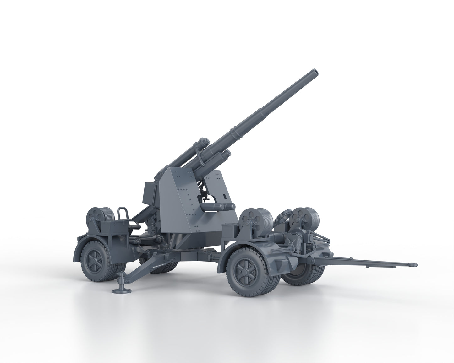 8.8cm Flak 18 (on wheels - shield)