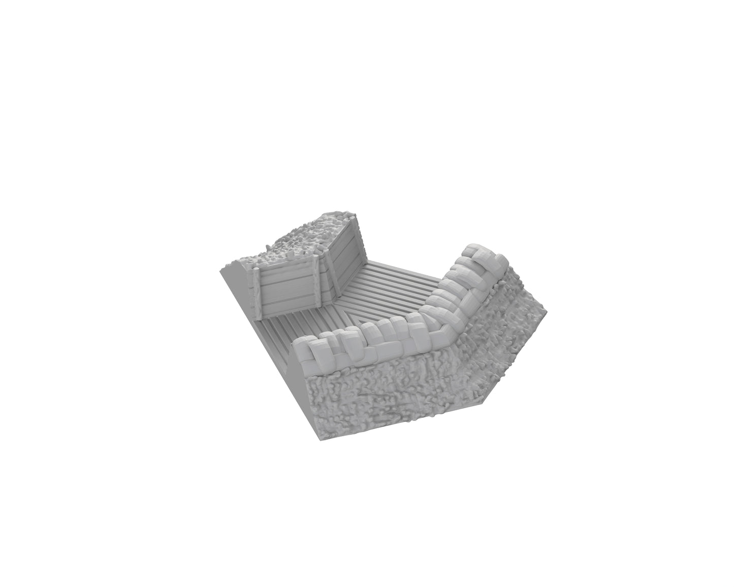 Tranchée Modulaire - Angle 22,5° A - 66-WWIIED03