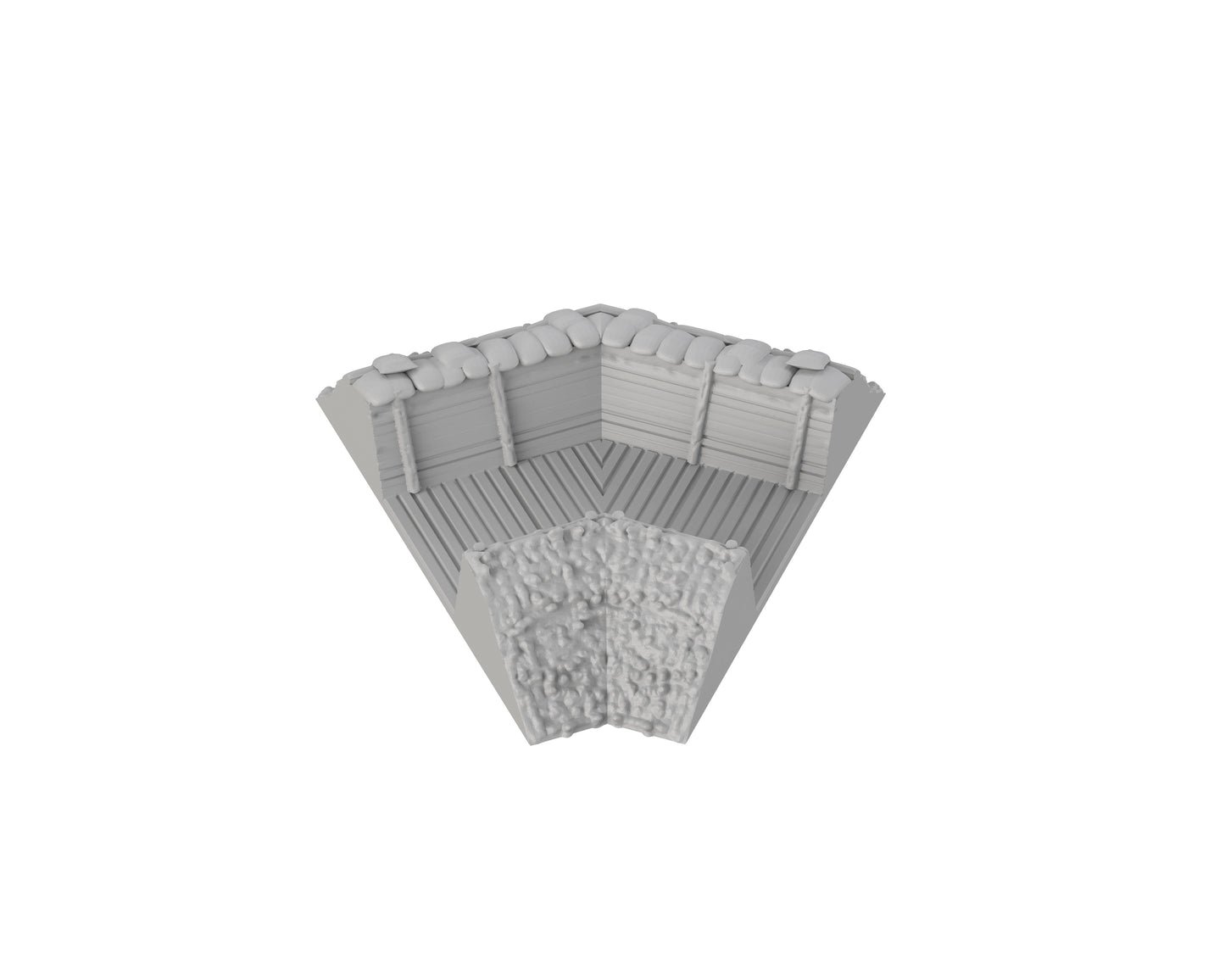Tranchée Modulaire - Angle 22,5° A - 66-WWIIED03