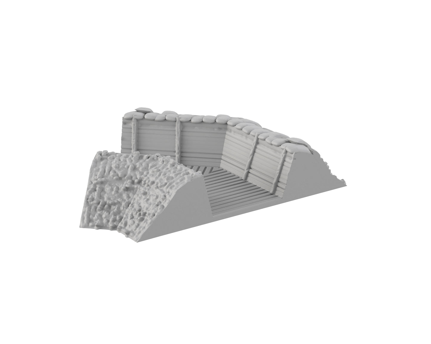Tranchée Modulaire - Angle 22,5° A - 66-WWIIED03
