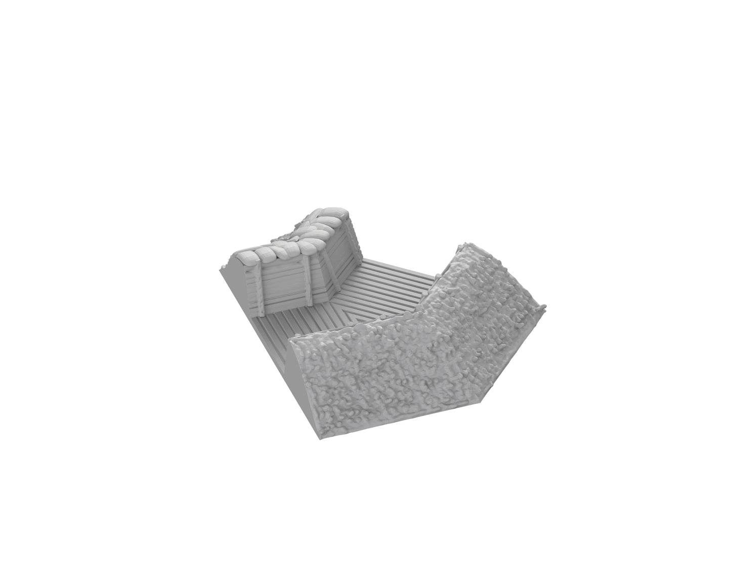 Tranchée Modulaire - Angle 22,5° B - 67-WWIIED03