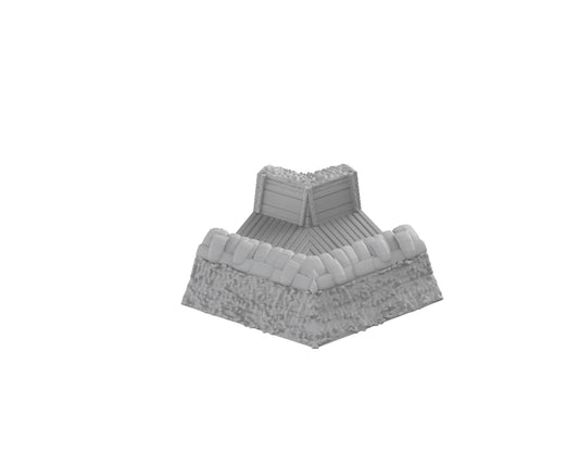 Tranchée Modulaire - Angle 27,5° A - 68-WWIIED03