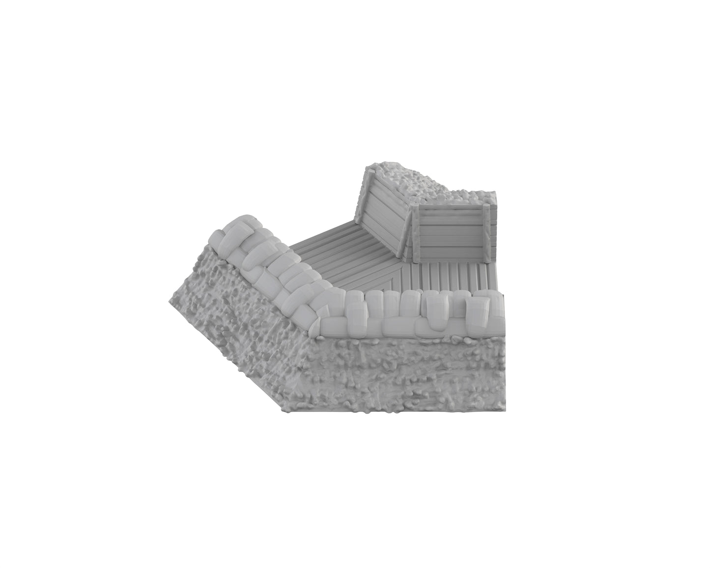 Tranchée Modulaire - Angle 27,5° A - 68-WWIIED03