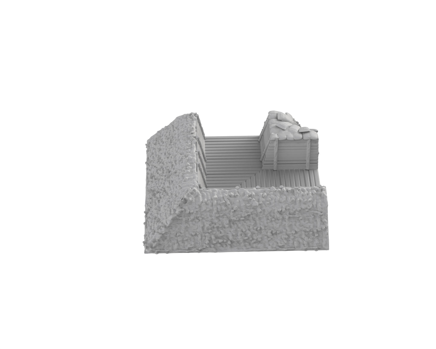 Tranchée Modulaire - Angle 90° A - 70-WWIIED03