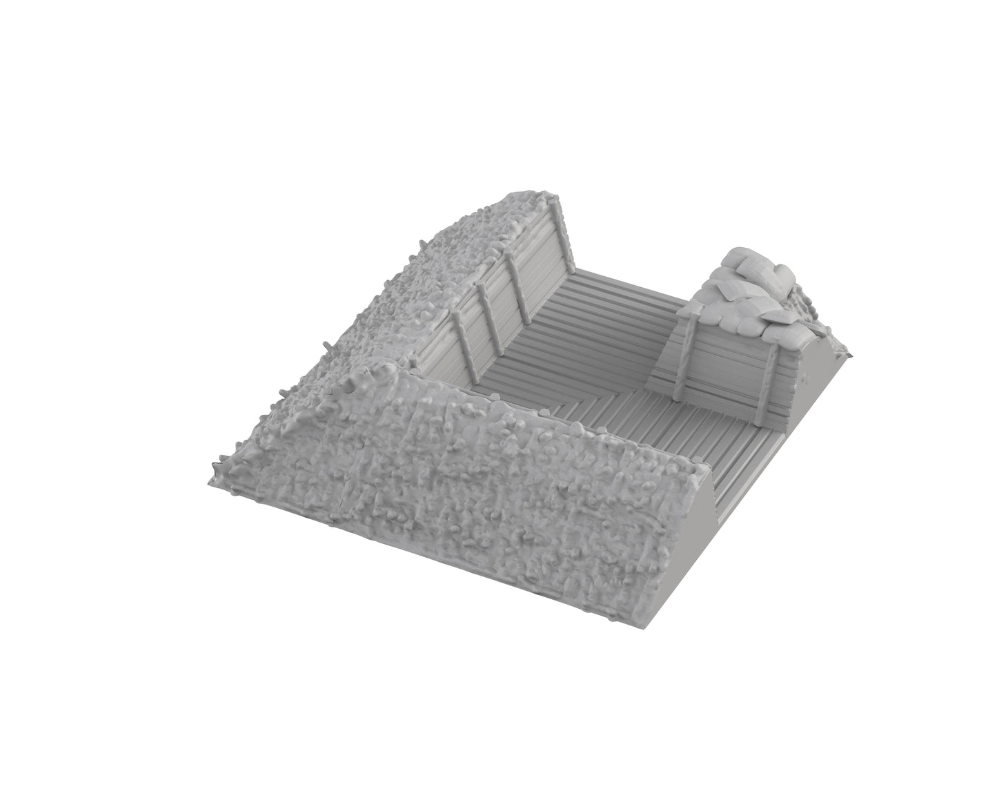 Tranchée Modulaire - Angle 90° A - 70-WWIIED03