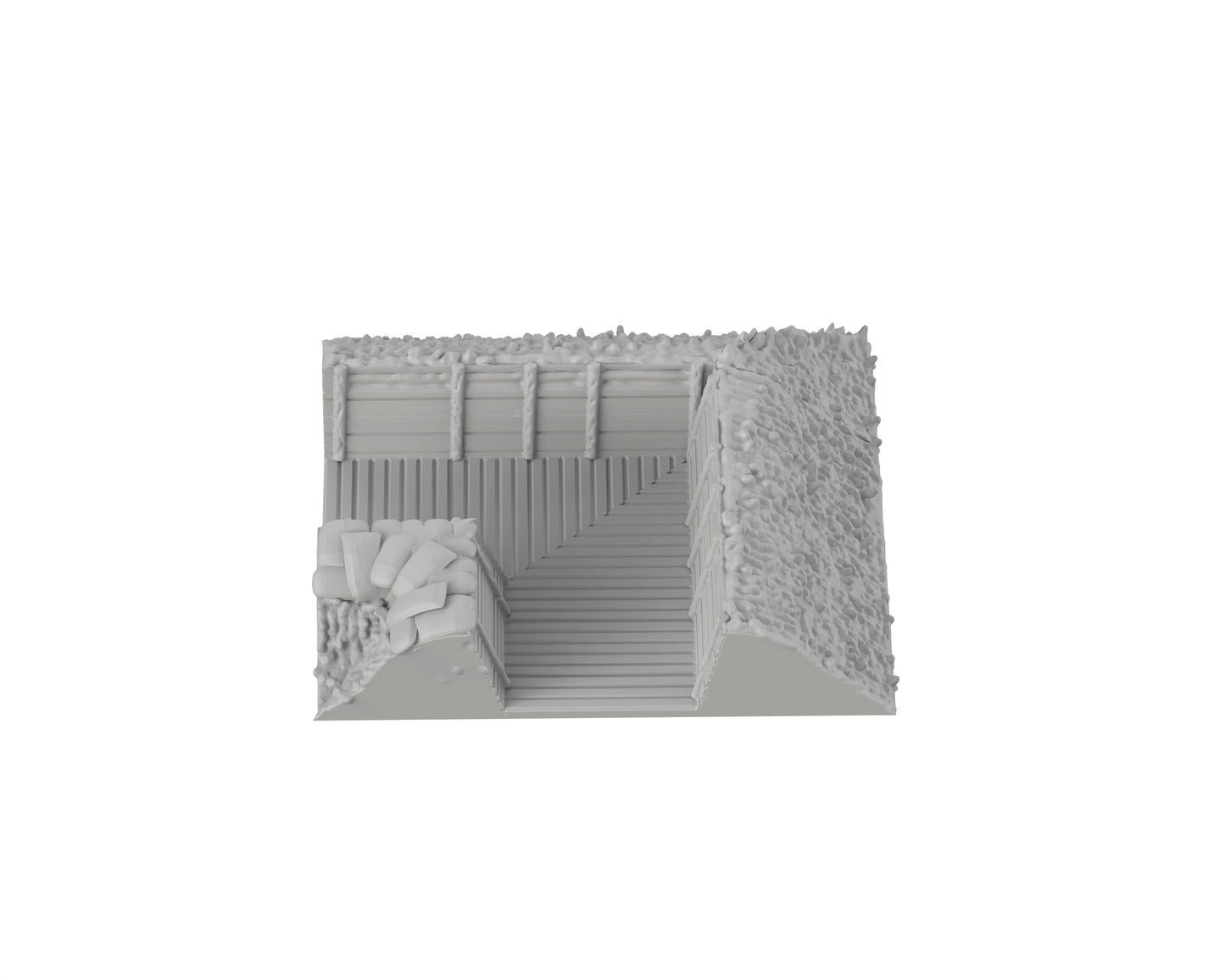 Tranchée Modulaire - Angle 90° A - 70-WWIIED03