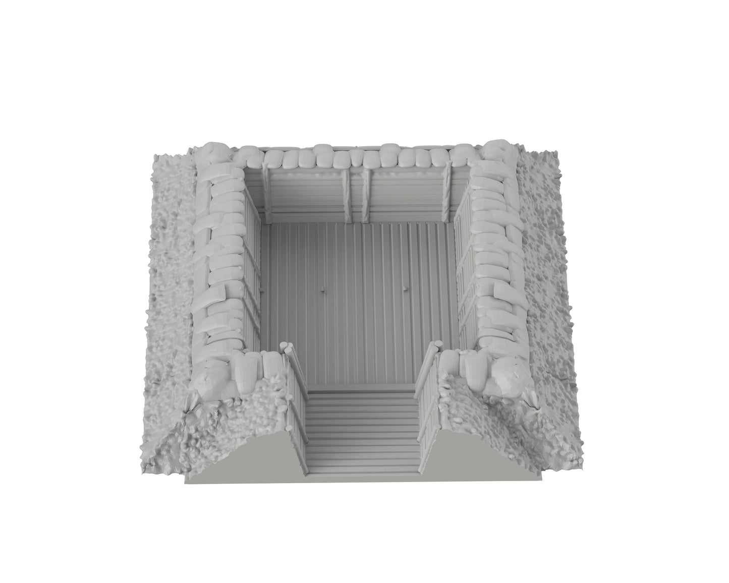 Tranchée Modulaire - Position d'artillerie - 72-WWIIED03