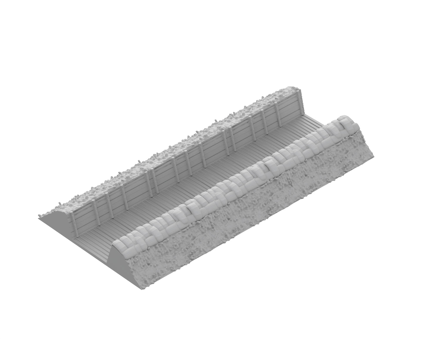 Tranchée Modulaire - Droite longue - 78-WWIIED03
