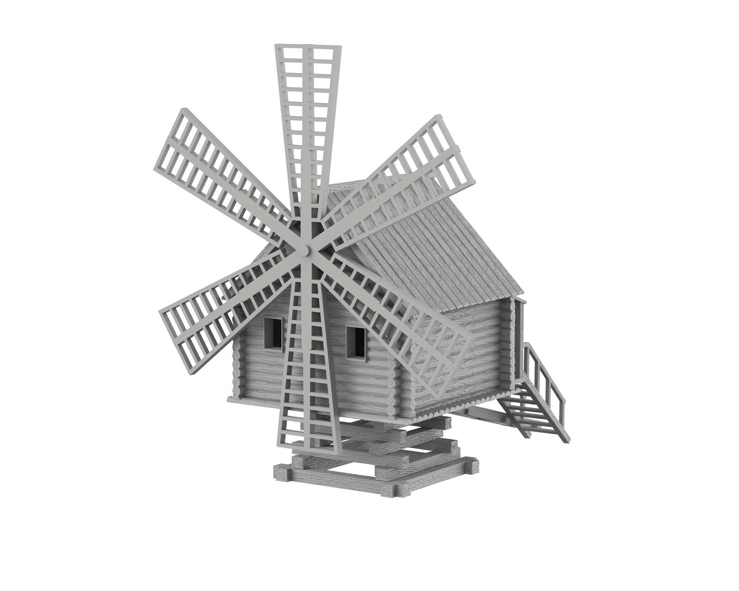 Moulin à vent en bois - 78-WWIIED03