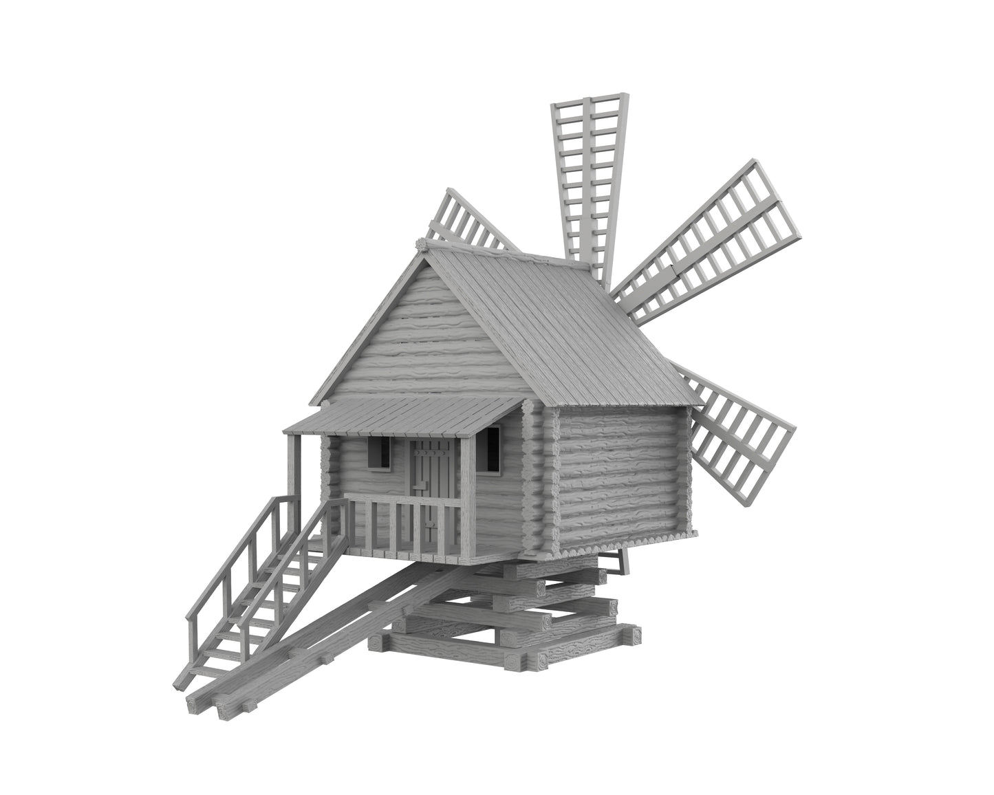 Moulin à vent en bois - 78-WWIIED03