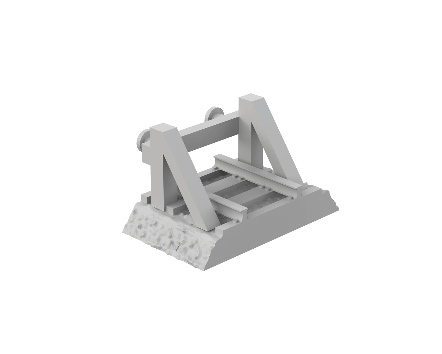 Butoir sur ballast - 49-WWIIED03