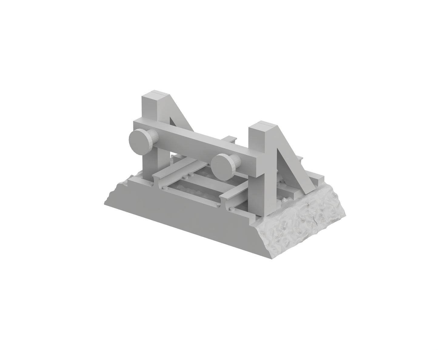 Butoir sur ballast - 49-WWIIED03
