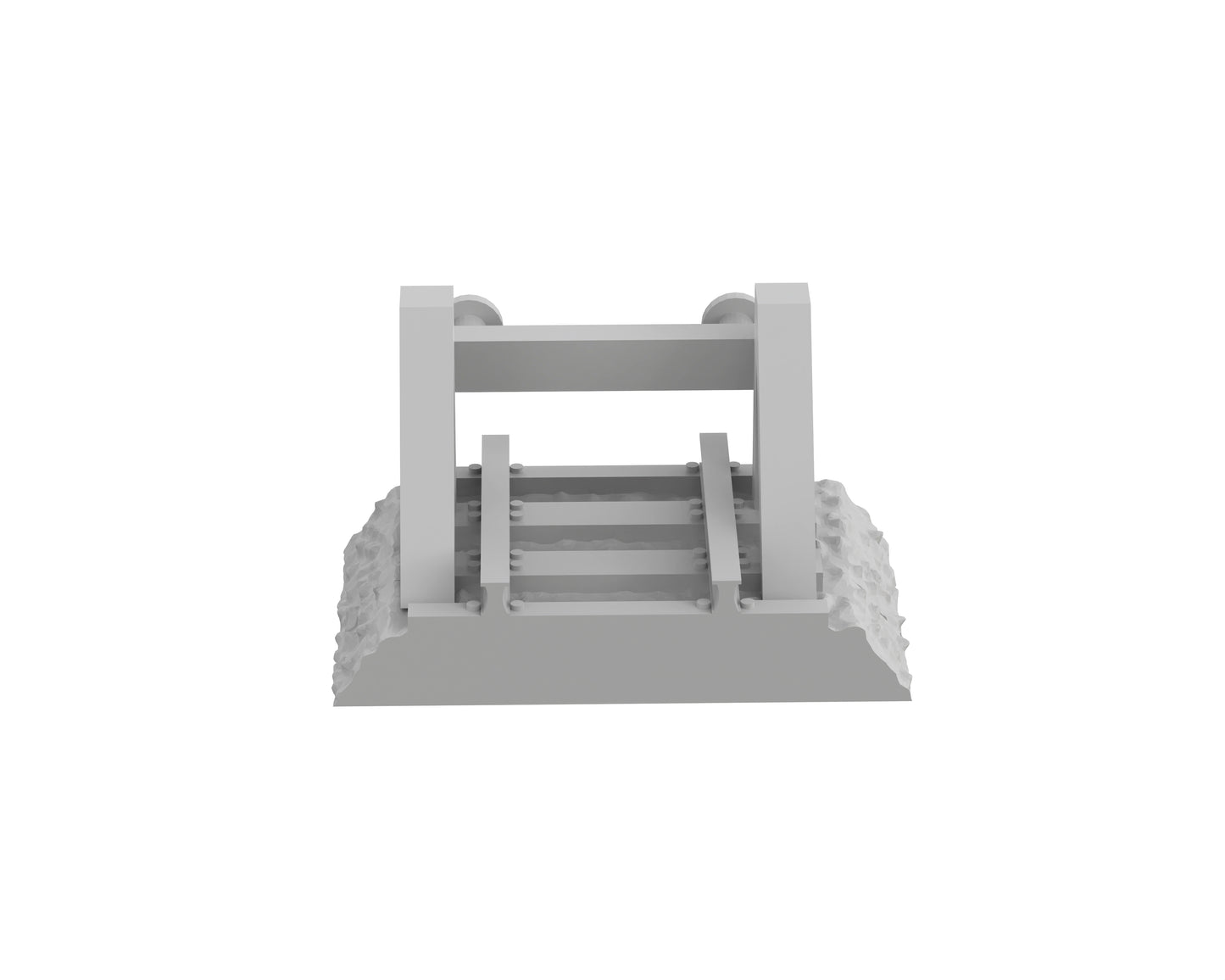 Butoir sur ballast - 49-WWIIED03