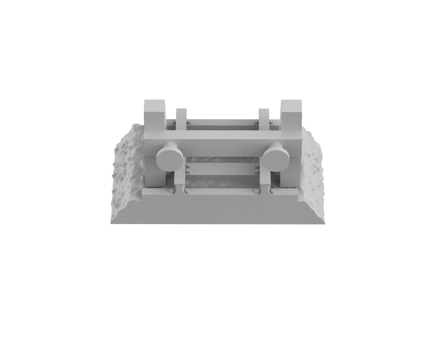 Butoir sur ballast - 49-WWIIED03