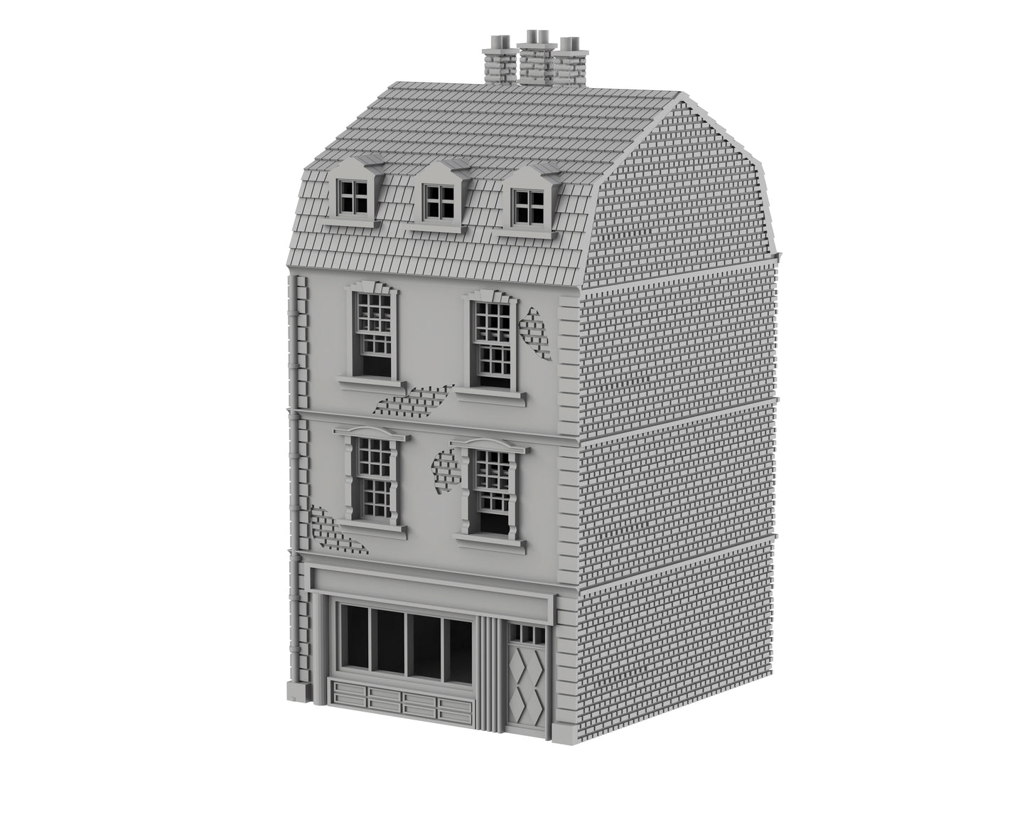 Maison de ville anglaise - 17-WWIIED03